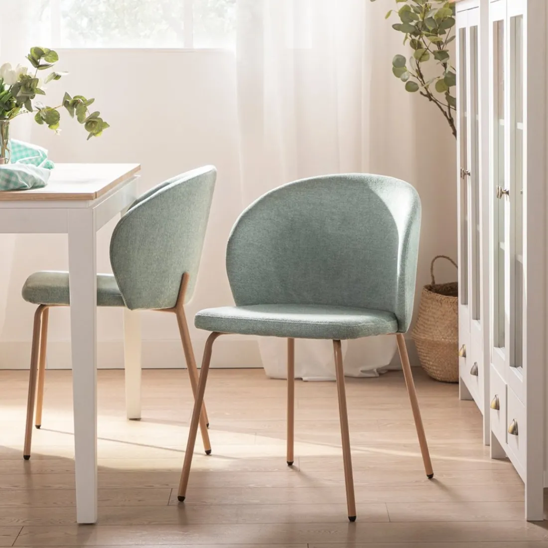 Klast Home Packs 4 Sillas Tapizadas|Sillas De Comedor Y Cocina>Norah Menta