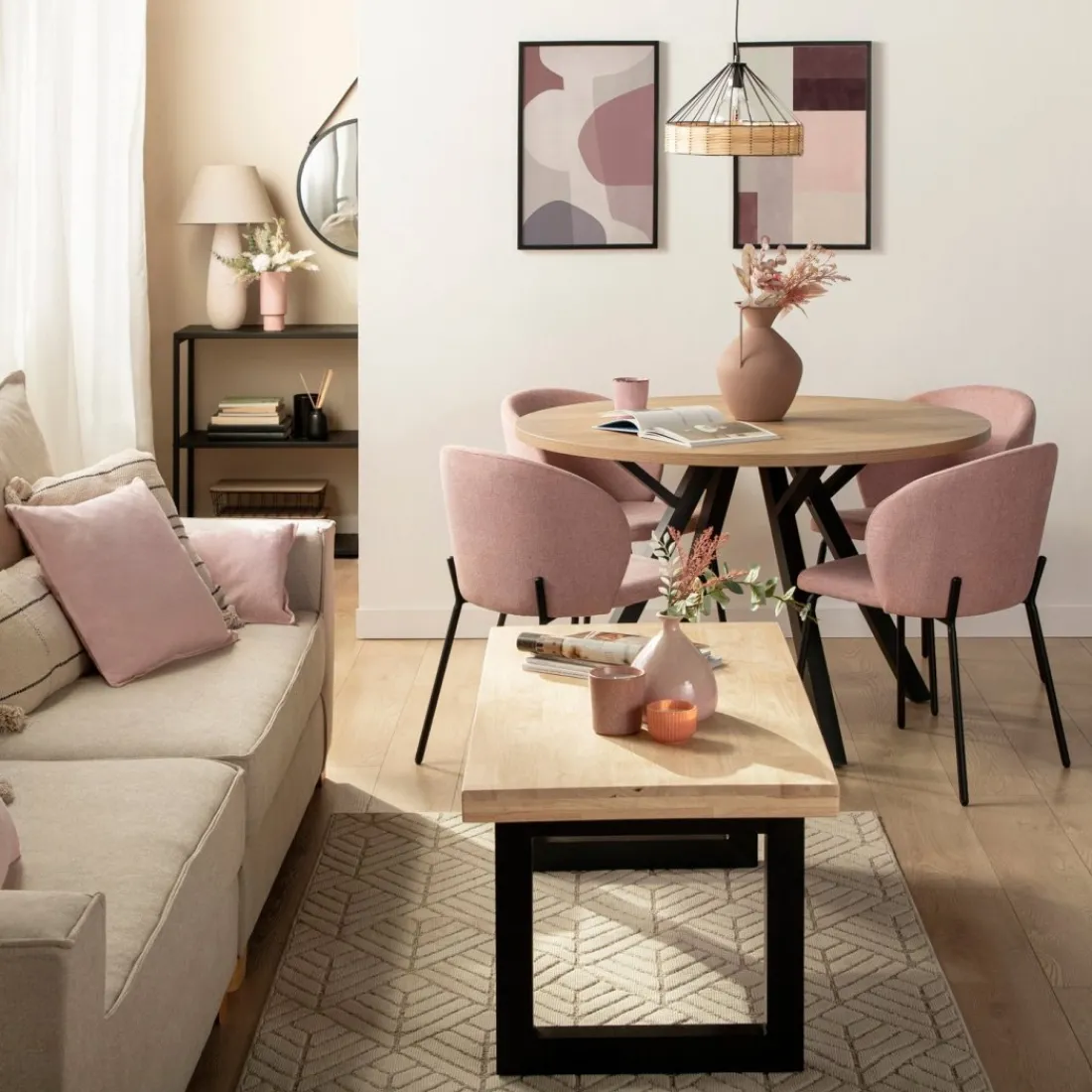 Klast Home Packs 4 Sillas Tapizadas|Sillas De Comedor Y Cocina>Norah Rosa