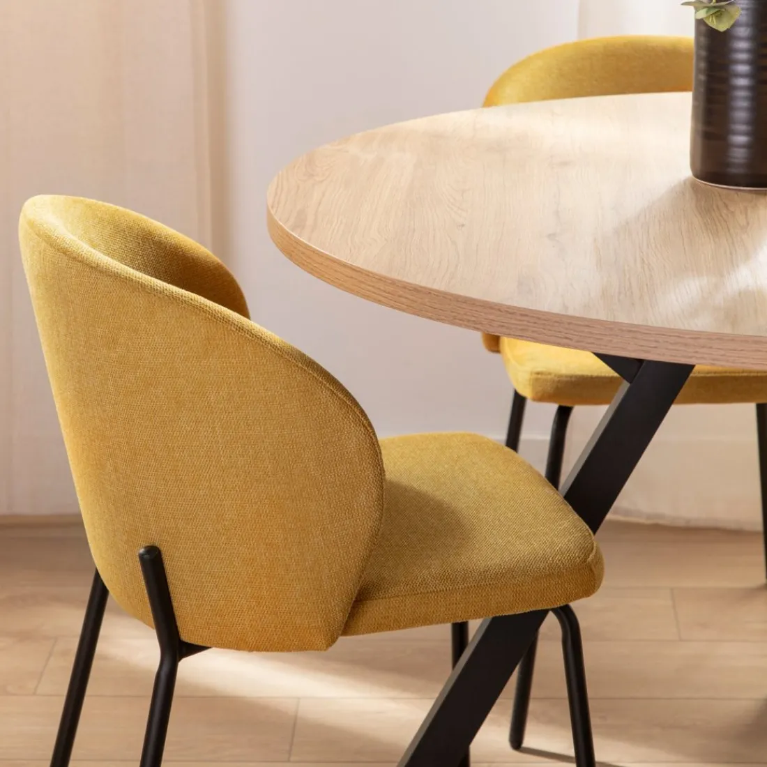 Klast Home Packs 4 Sillas Tapizadas|Sillas De Comedor Y Cocina>Norah Mostaza