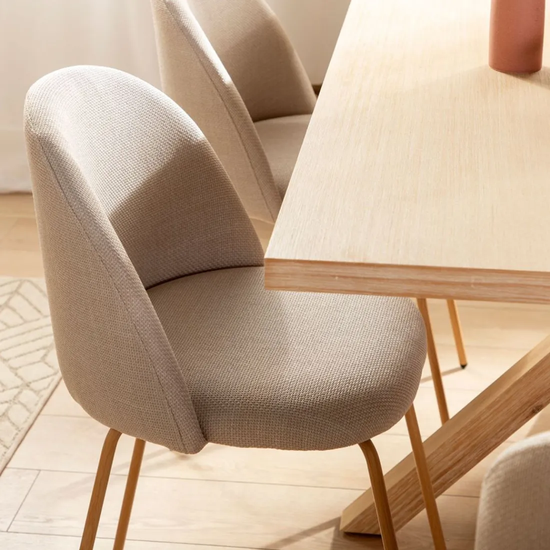 Klast Home Packs 4 Sillas Tapizadas|Sillas De Comedor Y Cocina>Olivia Beige