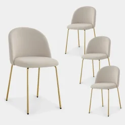 Klast Home Packs 4 Sillas Tapizadas|Sillas De Comedor Y Cocina>Olivia