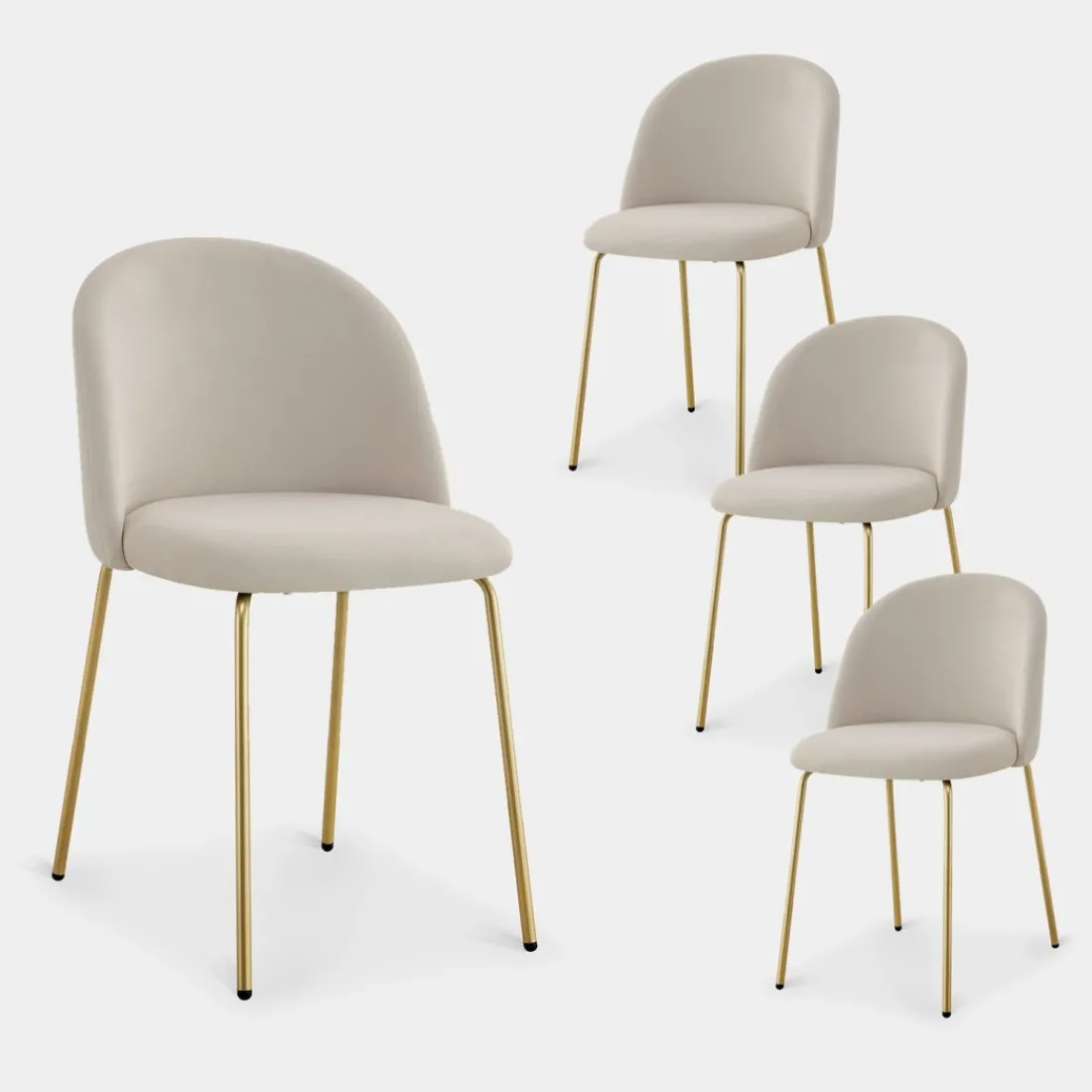 Klast Home Packs 4 Sillas Tapizadas|Sillas De Comedor Y Cocina>Olivia