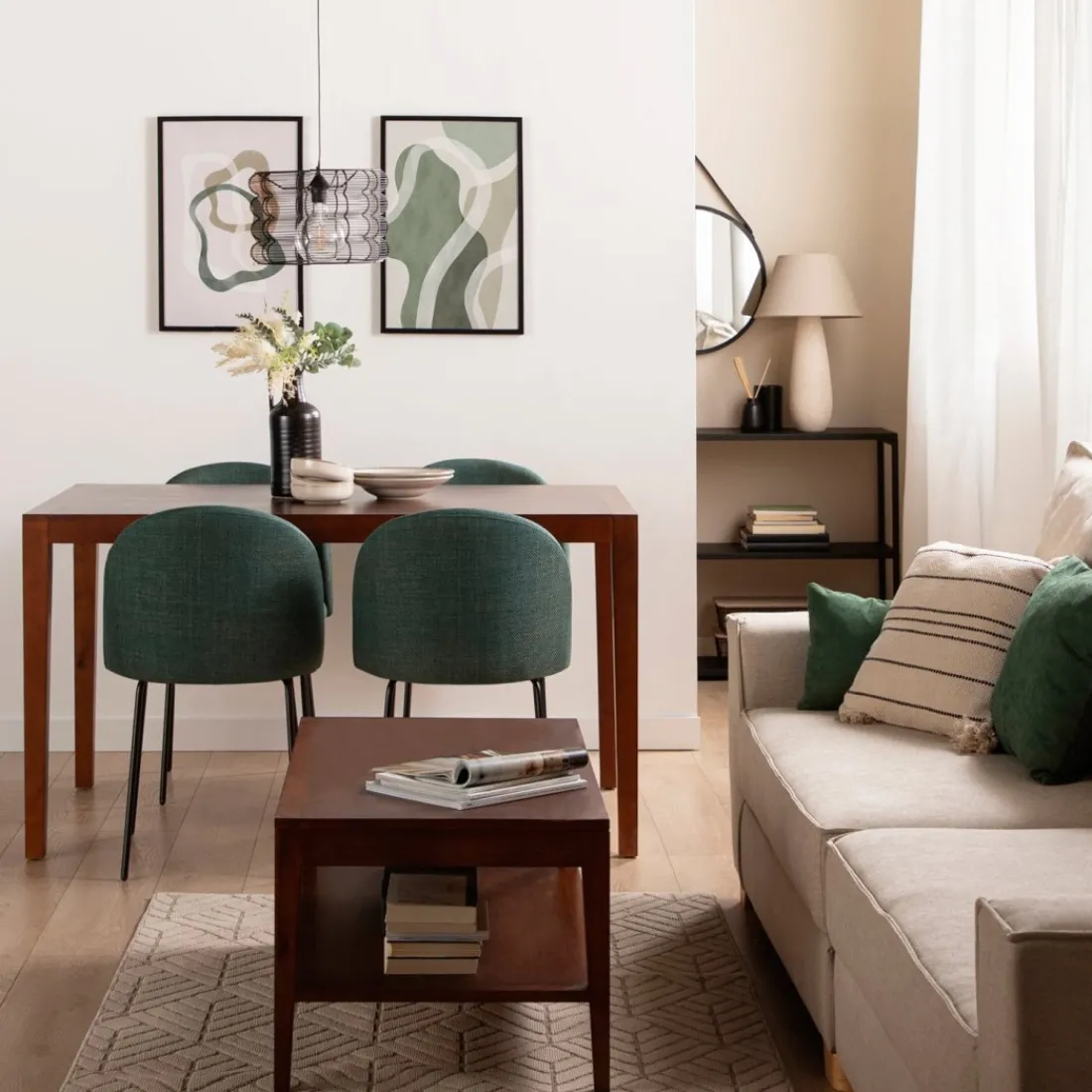 Klast Home Sillas De Escritorio|Sillas De Comedor Y Cocina>Olivia Verde oscuro