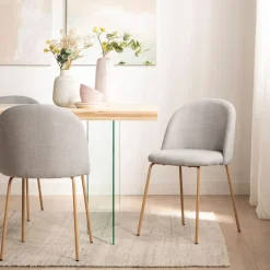 Klast Home Packs 4 Sillas Tapizadas|Sillas De Comedor Y Cocina><noscript><img width=