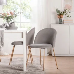 Klast Home Packs 4 Sillas Tapizadas|Sillas De Comedor Y Cocina><noscript><img width=