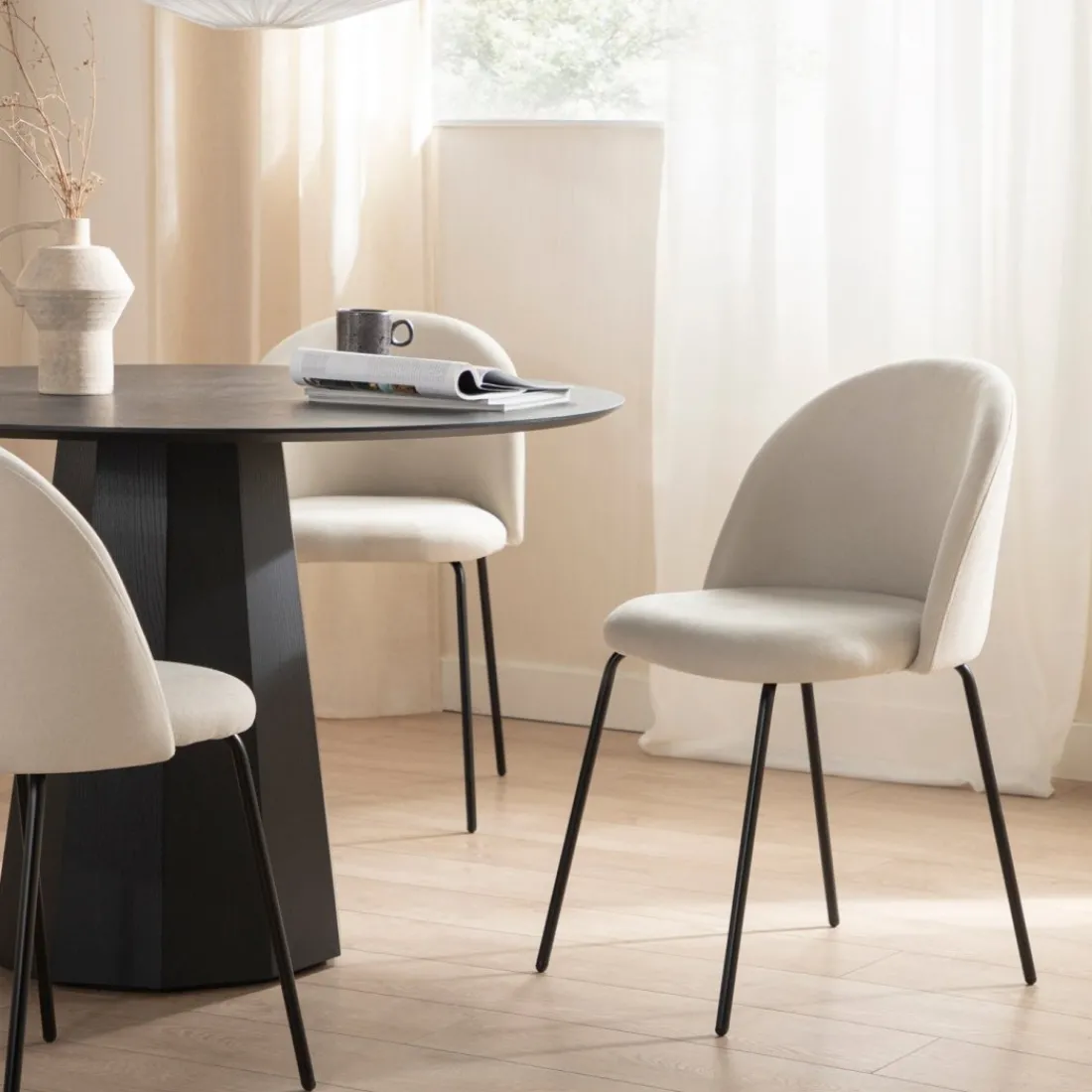 Klast Home Packs 4 Sillas Tapizadas|Sillas De Comedor Y Cocina>Olivia Beige