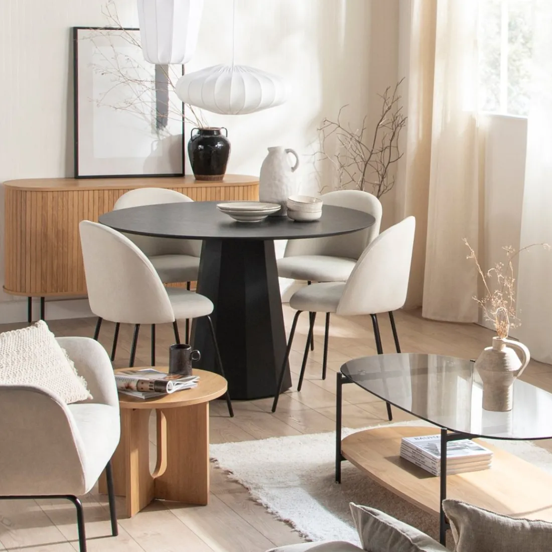 Klast Home Mesas De Comedor Y Cocina>Olivier Negro