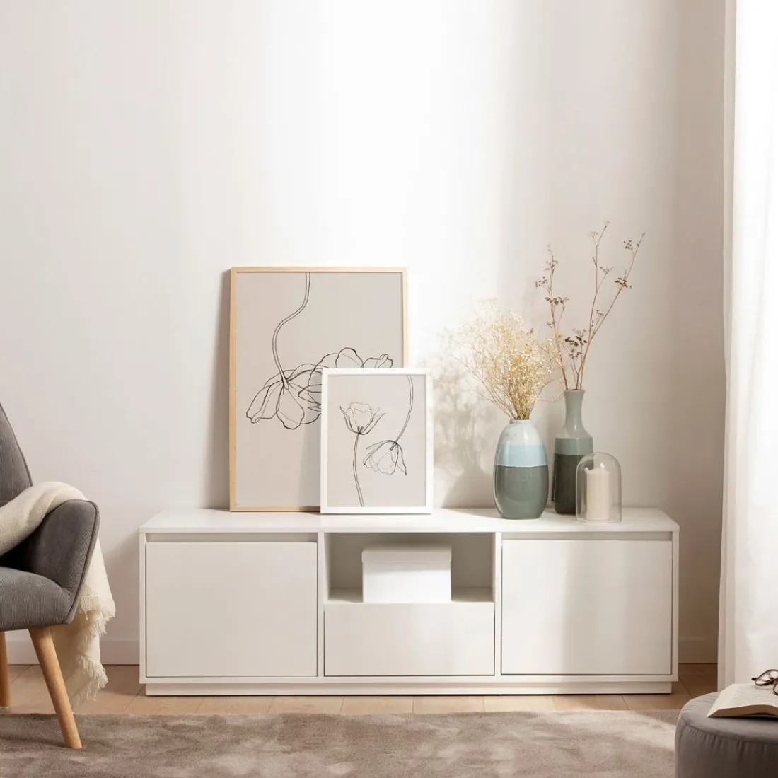 Klast Home Muebles Tv>Oslo Blanco