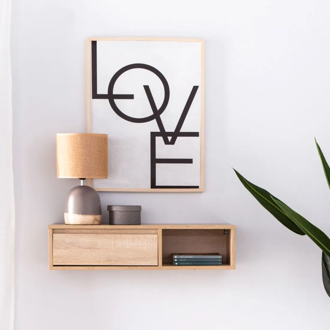 Klast Home Muebles Recibidores Y Consolas>Oslo Natural/Natural/blanco