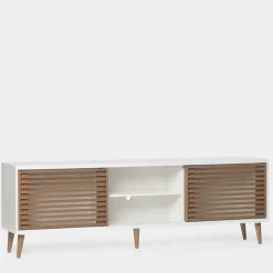 Klast Home Muebles Tv>Palm Natural/Blanco