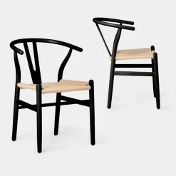 Klast Home Packs 2 Sillas Madera>Roni Negro