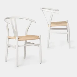 Klast Home Packs 2 Sillas Madera>Roni Blanco