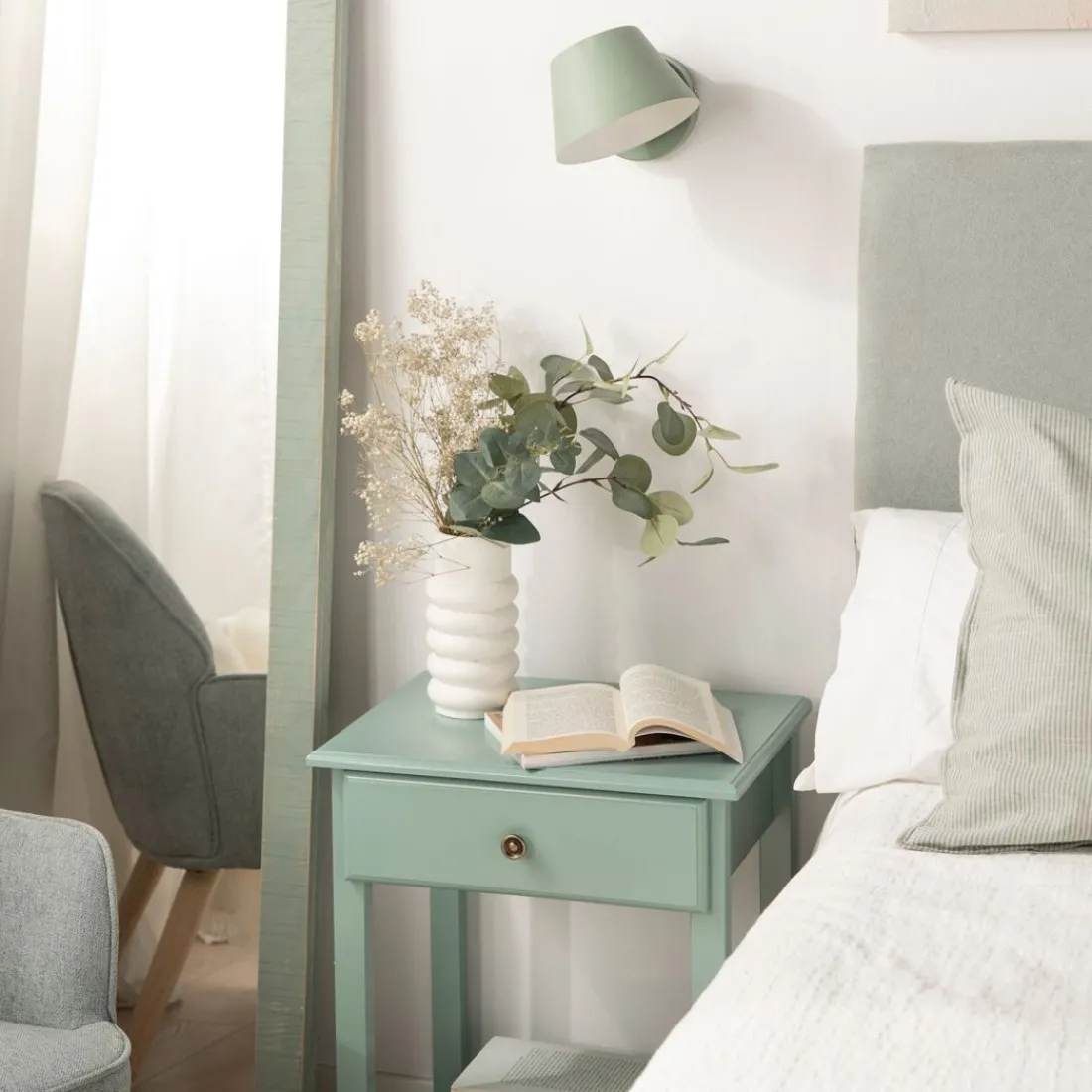 Klast Home Packs De 2 Mesitas De Noche|Mesitas De Noche>Ruan Menta