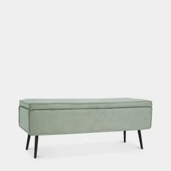 Klast Home Descalzadores Y Baúles Para Pie De Cama|Bancos Para Dormitorio Y Recibidor>Sanna Menta