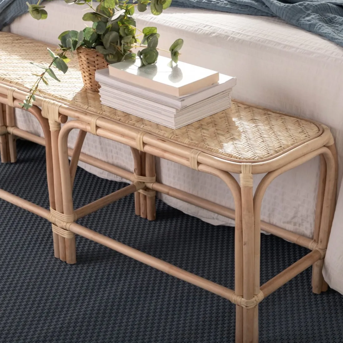 Klast Home Ratán|Descalzadores Y Baúles Para Pie De Cama>Saro