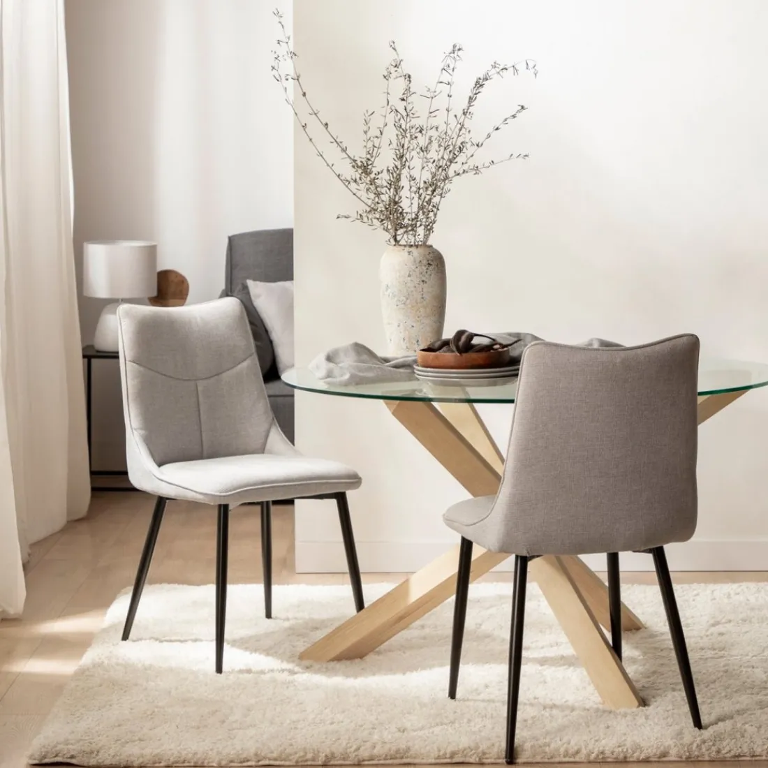 Klast Home Packs 2 Sillas Tapizadas|Sillas De Comedor Y Cocina>Selma