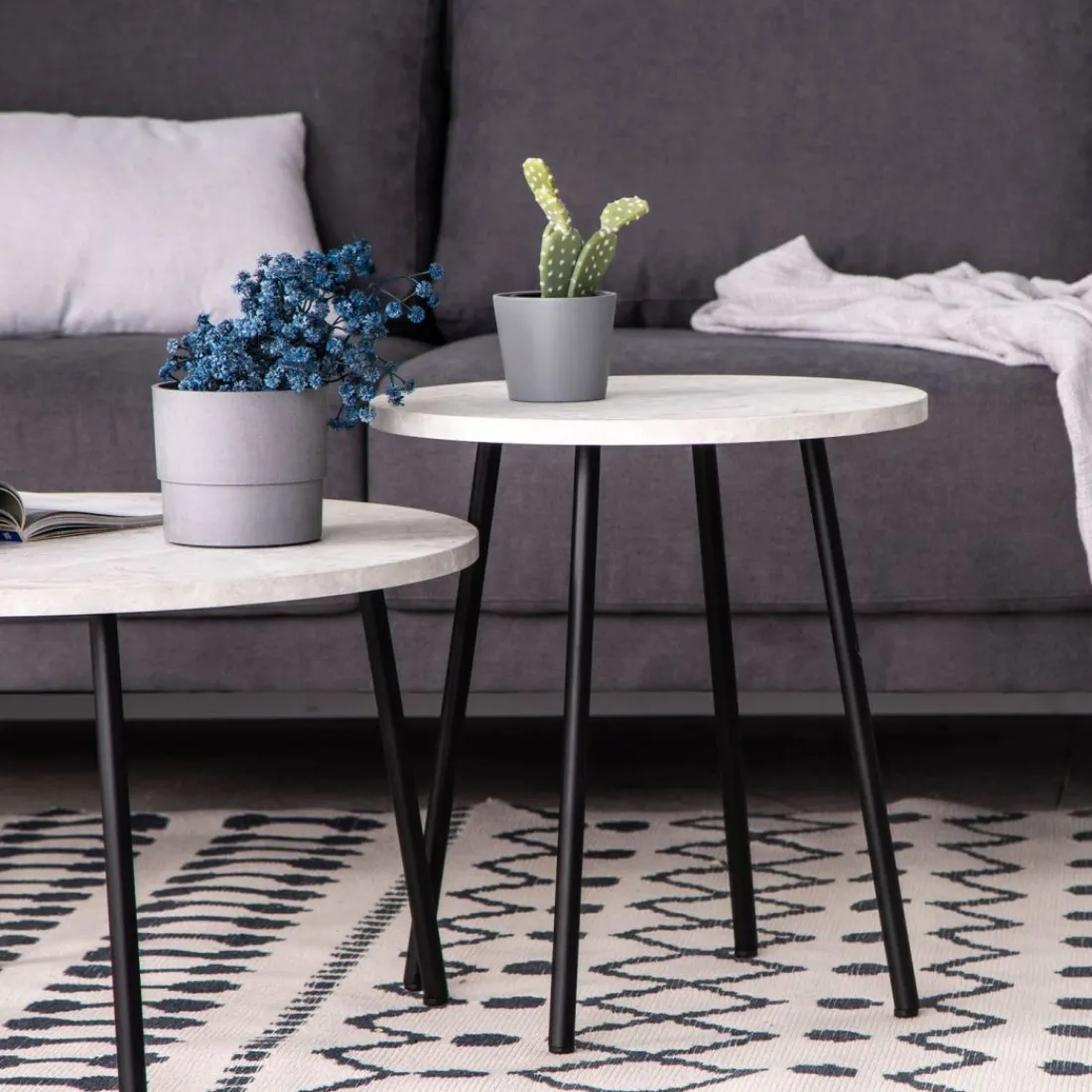 Klast Home Mesas Auxiliares>Siena Negro