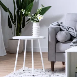 Klast Home Mesas Auxiliares>Siena Blanco