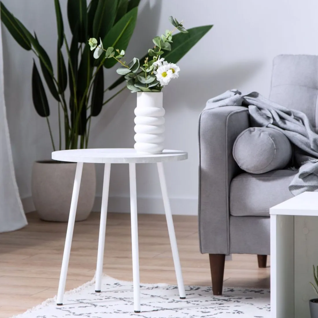 Klast Home Mesas Auxiliares>Siena Blanco