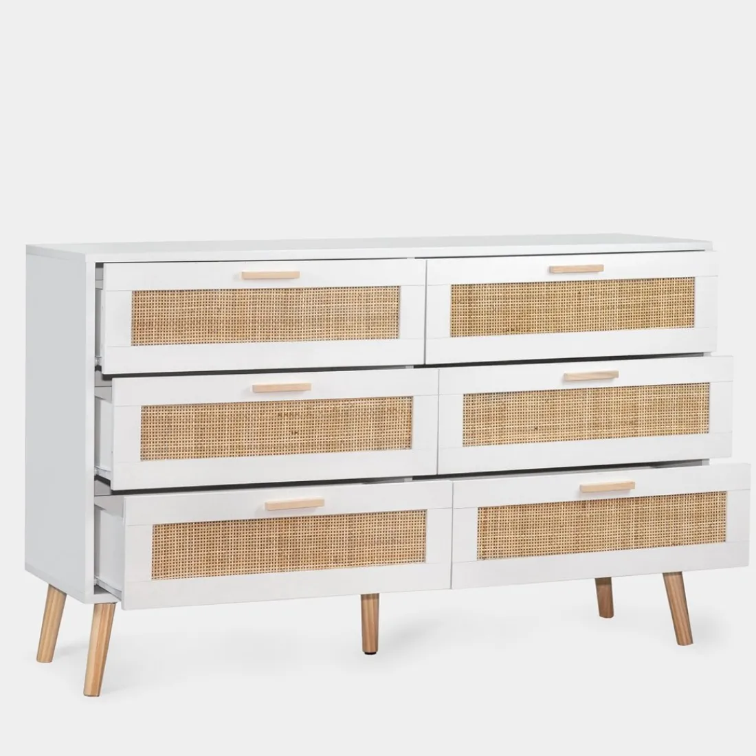 Klast Home Ratán|Cómodas>Tahiti Blanco