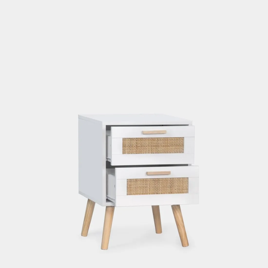 Klast Home Packs De 2 Mesitas De Noche|Mesitas De Noche>Tahiti Blanco