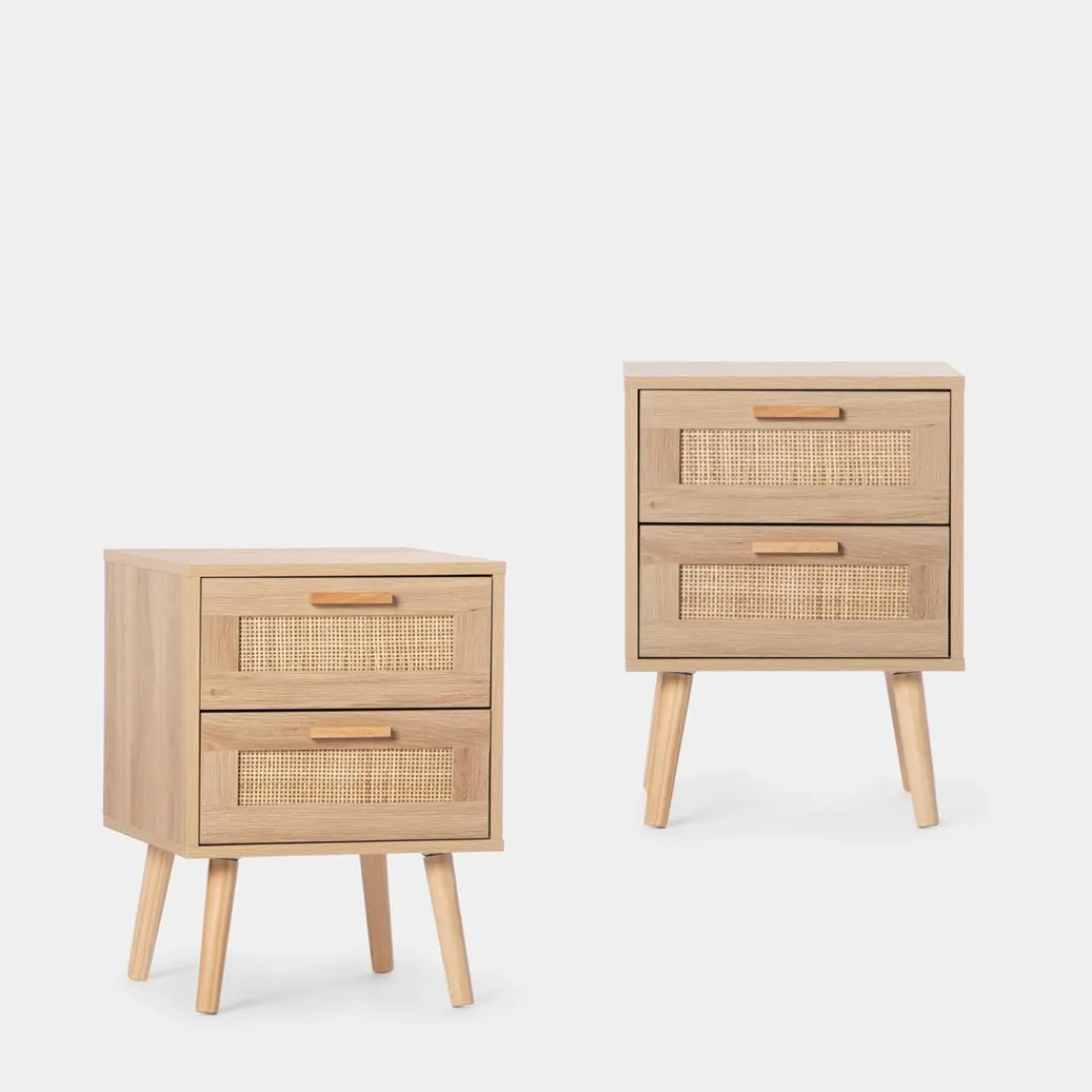 Klast Home Packs De 2 Mesitas De Noche|Mesitas De Noche>Tahiti Natural