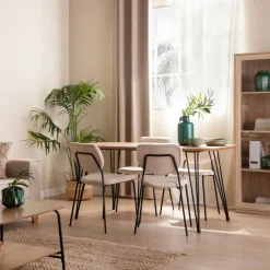 Klast Home Packs 4 Sillas Tapizadas|Sillas De Comedor Y Cocina><noscript><img width=