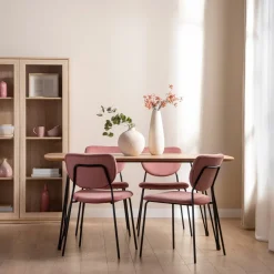 Klast Home Packs 4 Sillas Tapizadas|Sillas De Comedor Y Cocina>Taylor Rosa