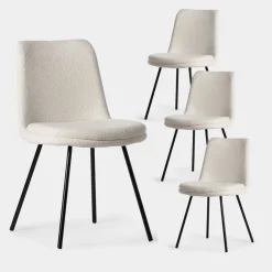 Klast Home Packs 4 Sillas Tapizadas|Sillas De Comedor Y Cocina>Tera Beige