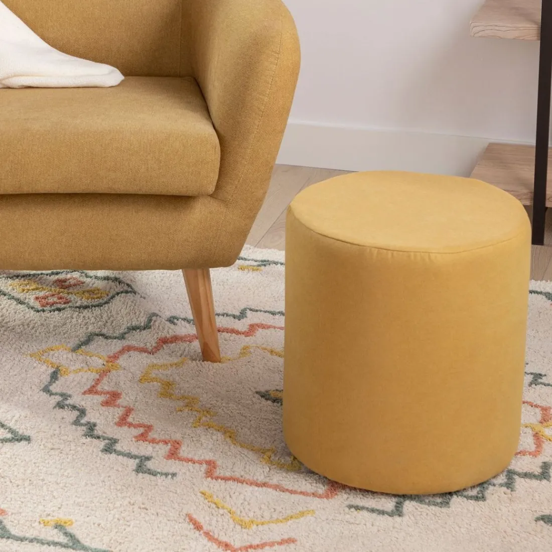 Klast Home Pufs>Varet Mostaza