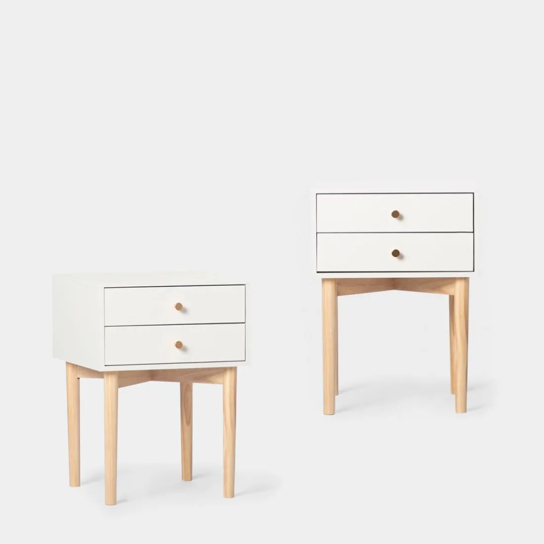 Klast Home Packs De 2 Mesitas De Noche|Mesitas De Noche>Vichy