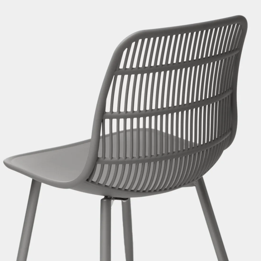 Klast Home Packs 4 Sillas Polipropileno|Sillas De Exterior>Zoe Gris