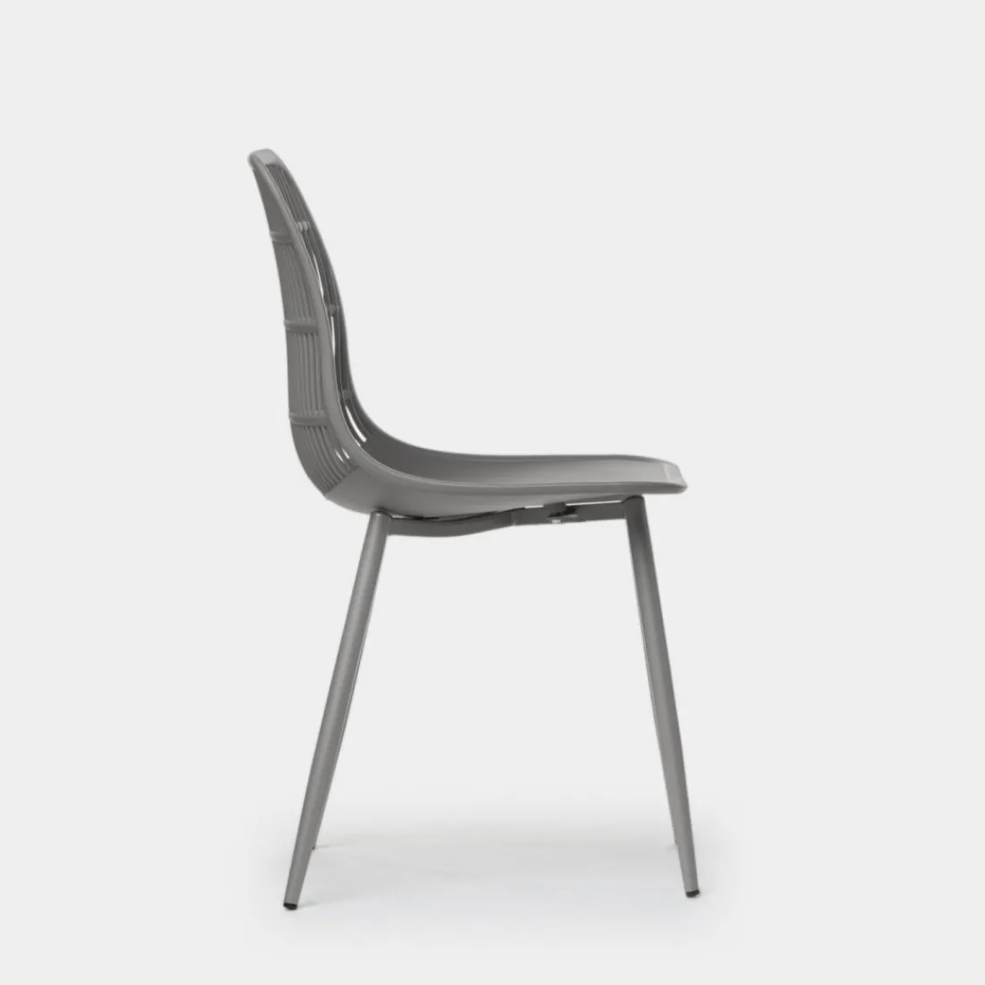 Klast Home Packs 4 Sillas Polipropileno|Sillas De Exterior>Zoe Gris