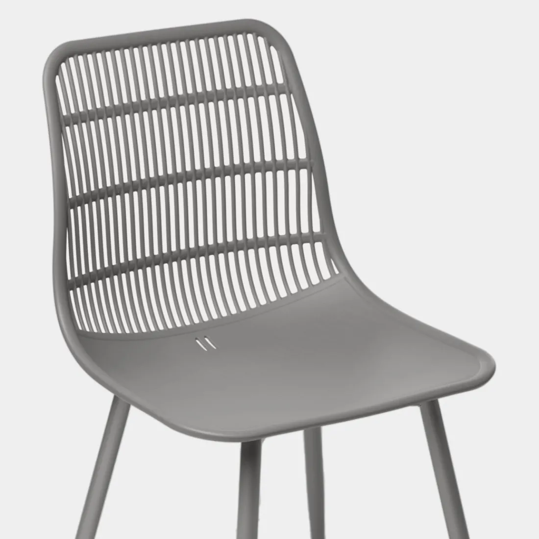 Klast Home Packs 4 Sillas Polipropileno|Sillas De Exterior>Zoe Gris